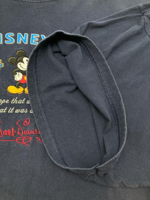 Walt Disney World（ウォルトディズニーワールド）Walt Disney World (ウォルトディズニーワールド) 90sプリントTシャツ ネイビー サイズ:XXLの古着・服飾アイテム