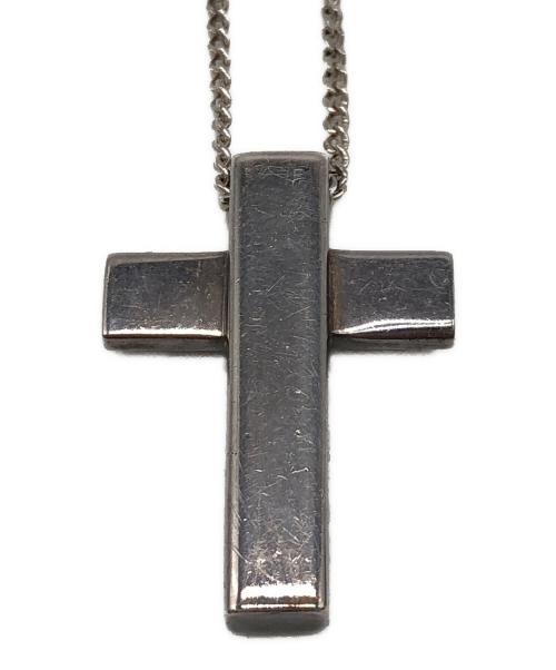GUCCI（グッチ）GUCCI (グッチ) クロスネックレス シルバーの古着・服飾アイテム