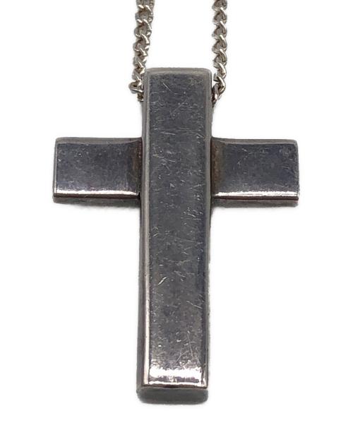 GUCCI（グッチ）GUCCI (グッチ) クロスネックレス シルバーの古着・服飾アイテム