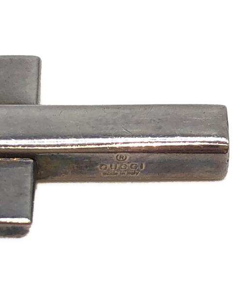 GUCCI（グッチ）GUCCI (グッチ) クロスネックレス シルバーの古着・服飾アイテム