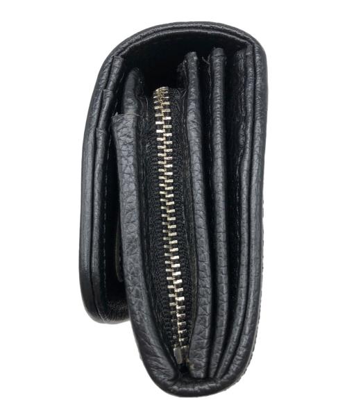 Think Bee!（シンクビー!）Think Bee! (シンクビー!) 長財布 ブラック×ベージュの古着・服飾アイテム