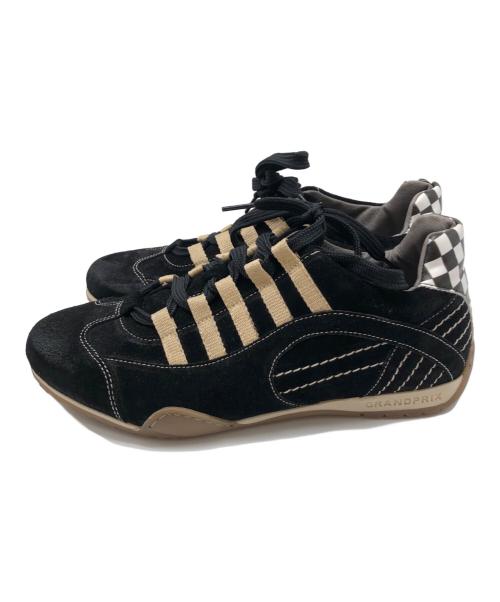 RACING（レーシング）RACING (レーシング) GPO レーシング スニーカー  ブラック サイズ:40(25cm)の古着・服飾アイテム