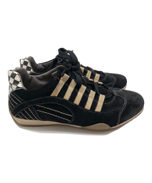RACING（レーシング）RACING (レーシング) GPO レーシング スニーカー  ブラック サイズ:40(25cm)の古着・服飾アイテム
