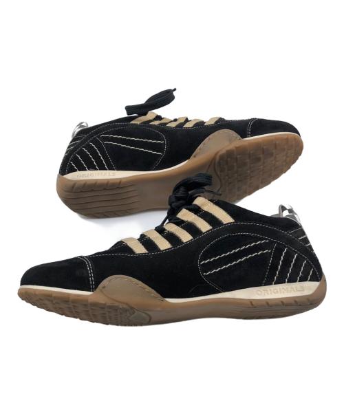 RACING（レーシング）RACING (レーシング) GPO レーシング スニーカー  ブラック サイズ:40(25cm)の古着・服飾アイテム