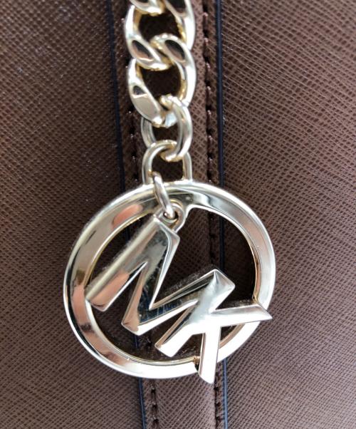 MICHAEL KORS（マイケル・コース）MICHAEL KORS (マイケルコース) トートバッグ ブラウンの古着・服飾アイテム