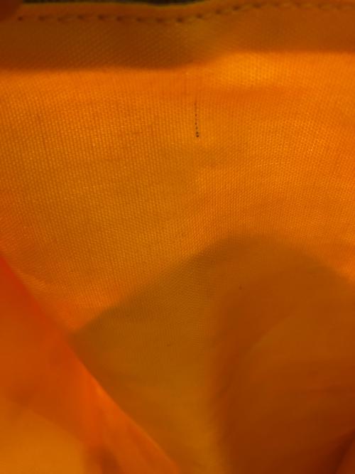 Resurrection（レザレクション）Resurrection (レザレクション) ラニウススクエアビッグ ブラウン×グリーンの古着・服飾アイテム