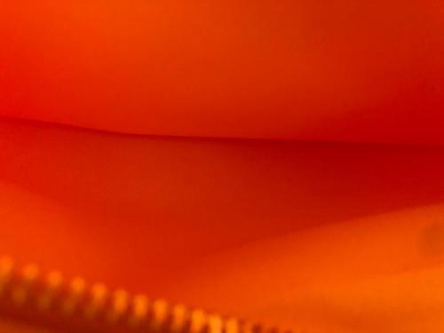 Resurrection（レザレクション）Resurrection (レザレクション) ラニウススクエアビッグ ブラウン×グリーンの古着・服飾アイテム