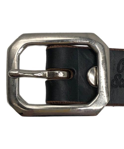 Schott（ショット）Schott (ショット) レザーベルト ブラック サイズ:38の古着・服飾アイテム