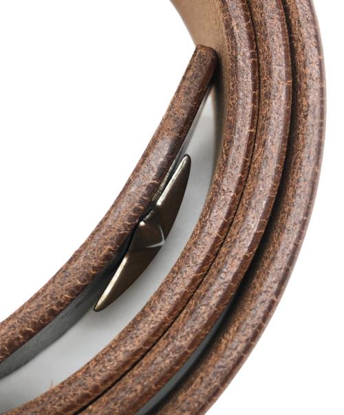 Schott（ショット）Schott (ショット) レザーベルト ブラック サイズ:38の古着・服飾アイテム