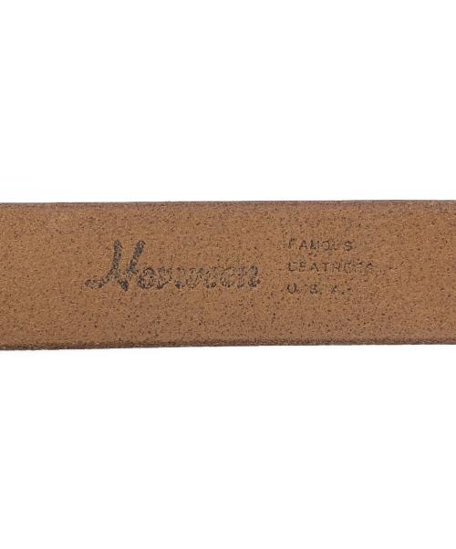 Schott（ショット）Schott (ショット) レザーベルト ブラック サイズ:38の古着・服飾アイテム