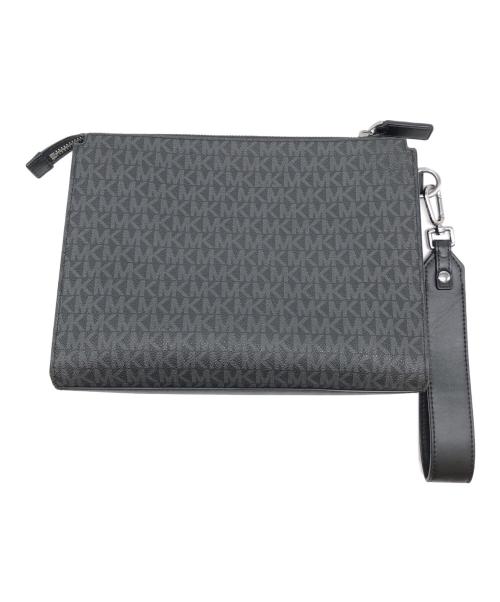 MICHAEL KORS（マイケル・コース）MICHAEL KORS (マイケルコース) セカンドバッグ ブラックの古着・服飾アイテム