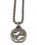 GUCCIグッチ）の古着「インターロッキングG　」｜シルバー