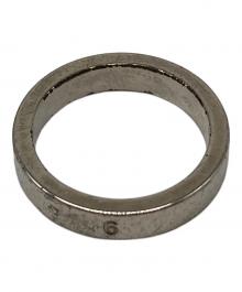 MM6 Maison Margiela（エムエムシックスメゾンマルジェラ）の古着「ナンバリングロゴリング」｜シルバー