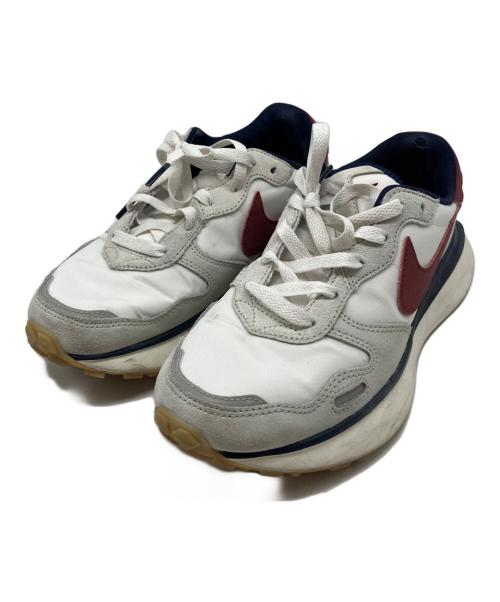 NIKE（ナイキ）NIKE (ナイキ) スニーカー グレー×レッド×ネイビー サイズ:SIZE 24.5cmの古着・服飾アイテム