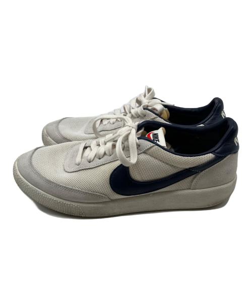 NIKE（ナイキ）NIKE (ナイキ) スニーカー ホワイト×ネイビー サイズ:26の古着・服飾アイテム