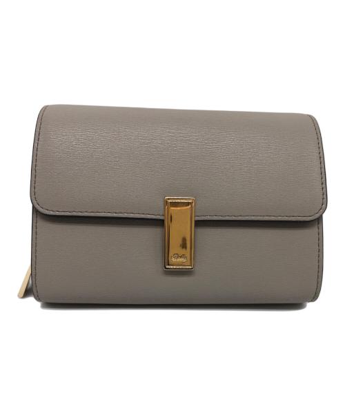 BALLY（バリー）BALLY (バリー) Bally 2つ折り財布 ベージュの古着・服飾アイテム