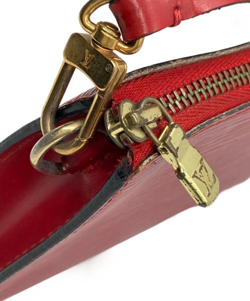 LOUIS VUITTON（ルイ ヴィトン）LOUIS VUITTON (ルイ ヴィトン) ポーチ エピ ポシェット・アクセソワール レッドの古着・服飾アイテム
