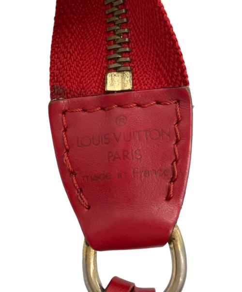 LOUIS VUITTON（ルイ ヴィトン）LOUIS VUITTON (ルイ ヴィトン) ポーチ エピ ポシェット・アクセソワール レッドの古着・服飾アイテム