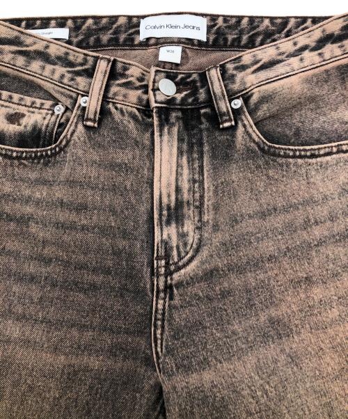 Calvin Klein Jeans（カルバンクラインジーンズ）Calvin Klein Jeans (カルバンクラインジーンズ) デニムパンツ　90s Straight ブラウン サイズ:W28　165/70Aの古着・服飾アイテム