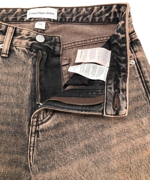 Calvin Klein Jeans（カルバンクラインジーンズ）Calvin Klein Jeans (カルバンクラインジーンズ) デニムパンツ　90s Straight ブラウン サイズ:W28　165/70Aの古着・服飾アイテム