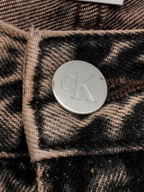 Calvin Klein Jeans（カルバンクラインジーンズ）Calvin Klein Jeans (カルバンクラインジーンズ) デニムパンツ　90s Straight ブラウン サイズ:W28　165/70Aの古着・服飾アイテム