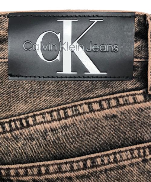 Calvin Klein Jeans（カルバンクラインジーンズ）Calvin Klein Jeans (カルバンクラインジーンズ) デニムパンツ　90s Straight ブラウン サイズ:W28　165/70Aの古着・服飾アイテム