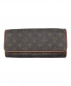 LOUIS VUITTONルイ ヴィトン）の古着「モノグラム　ポシェットツインGM」｜ブラウン