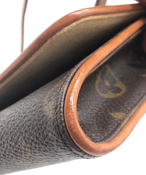 LOUIS VUITTON（ルイ ヴィトン）LOUIS VUITTON (ルイ ヴィトン) モノグラム　ポシェットツインGM ブラウンの古着・服飾アイテム