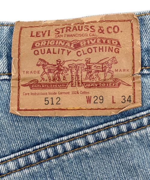 LEVI'S（リーバイス）LEVI'S (リーバイス) 90s 512デニムパンツ　1994年製 インディゴ サイズ:W29×L34の古着・服飾アイテム