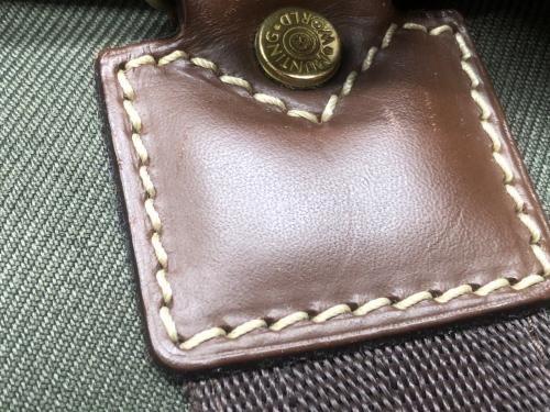 HUNTING WORLD（ハンティングワールド）HUNTING WORLD (ハンティングワールド) 　ボストンバッグ グリーン×ブラウンの古着・服飾アイテム