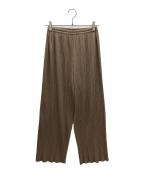 PLEATS PLEASEプリーツプリーズ）の古着「プリーツパンツ」｜カーキ