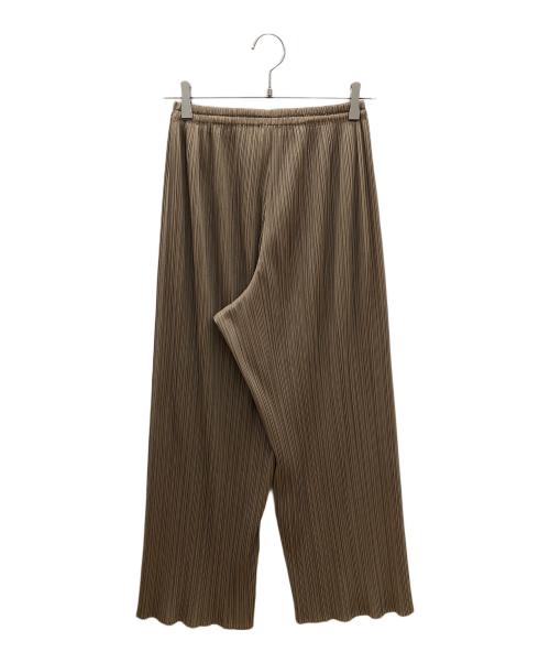 PLEATS PLEASE（プリーツプリーズ）PLEATS PLEASE (プリーツプリーズ) プリーツパンツ カーキ サイズ:3の古着・服飾アイテム
