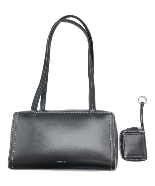 STAND OIL（スタンドオイル）STAND OIL (スタンドオイル) ハンドバッグ ブラックの古着・服飾アイテム