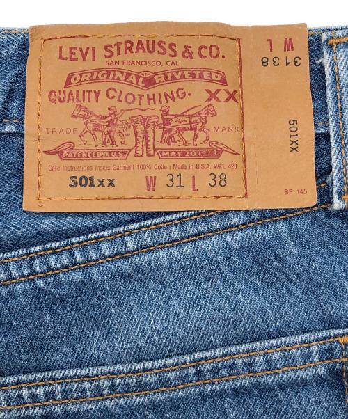 LEVI'S VINTAGE CLOTHING（リーバイス ビンテージ クロージング）LEVI'S VINTAGE CLOTHING (リーバイス ビンテージ クロージング) 90s 復刻501XXデニムパンツ 釦裏524M エルパソ工場 1997年製 ブルー サイズ:W31×L38の古着・服飾アイテム