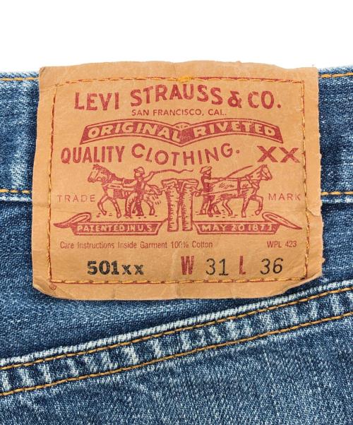 LEVI'S VINTAGE CLOTHING（リーバイス ビンテージ クロージング）LEVI'S VINTAGE CLOTHING (リーバイス ビンテージ クロージング) 00s 復刻501XXデニムパンツ 2003年製 釦裏359 インディゴ サイズ:W31×L36の古着・服飾アイテム