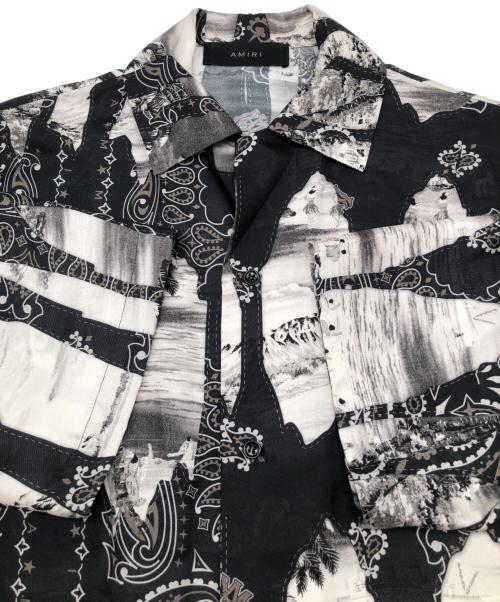 AMIRI（アミリ）AMIRI (アミリ) 半袖シャツ ブラック サイズ:Mの古着・服飾アイテム