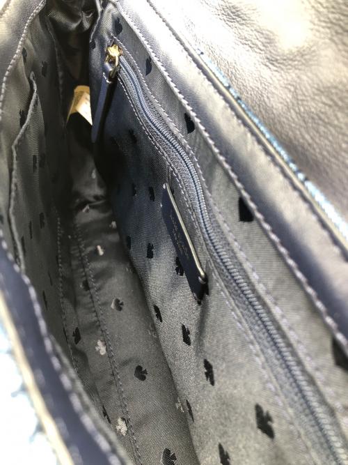 Kate Spade（ケイトスペード）Kate Spade (ケイトスペード) 2WAYバッグ インディゴの古着・服飾アイテム