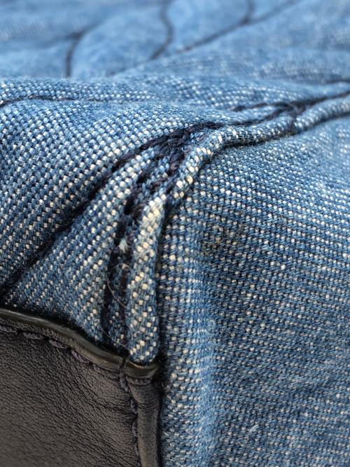 Kate Spade（ケイトスペード）Kate Spade (ケイトスペード) 2WAYバッグ インディゴの古着・服飾アイテム