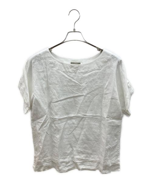 MARGARET HOWELL（マーガレットハウエル）MARGARET HOWELL (マーガレットハウエル) 半袖ブラウス ホワイト サイズ:1の古着・服飾アイテム