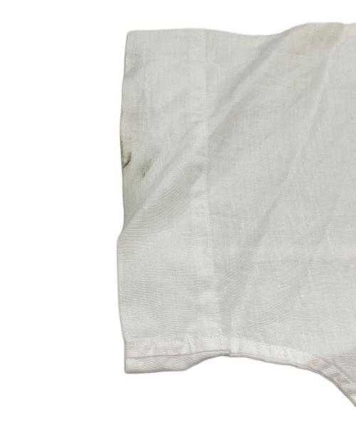 MARGARET HOWELL（マーガレットハウエル）MARGARET HOWELL (マーガレットハウエル) 半袖ブラウス ホワイト サイズ:1の古着・服飾アイテム