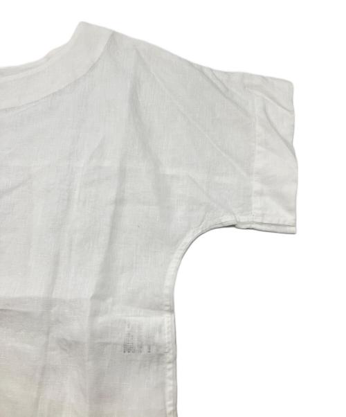 MARGARET HOWELL（マーガレットハウエル）MARGARET HOWELL (マーガレットハウエル) 半袖ブラウス ホワイト サイズ:1の古着・服飾アイテム