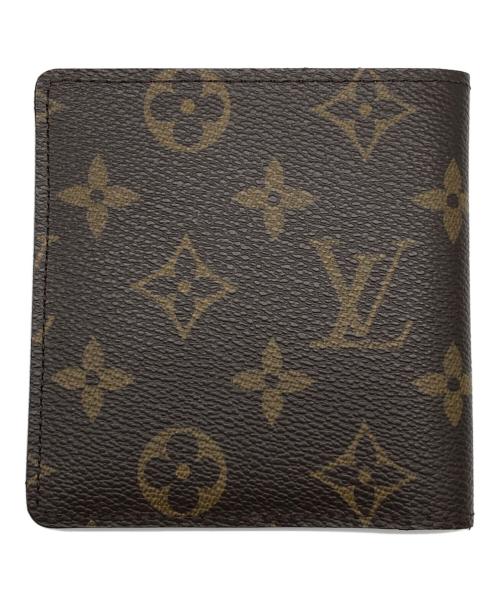LOUIS VUITTON（ルイ ヴィトン）LOUIS VUITTON (ルイ ヴィトン) モノグラム　ポルトビエ 6 カルトクレディ ブラウンの古着・服飾アイテム