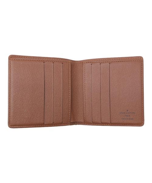 LOUIS VUITTON（ルイ ヴィトン）LOUIS VUITTON (ルイ ヴィトン) モノグラム　ポルトビエ 6 カルトクレディ ブラウンの古着・服飾アイテム