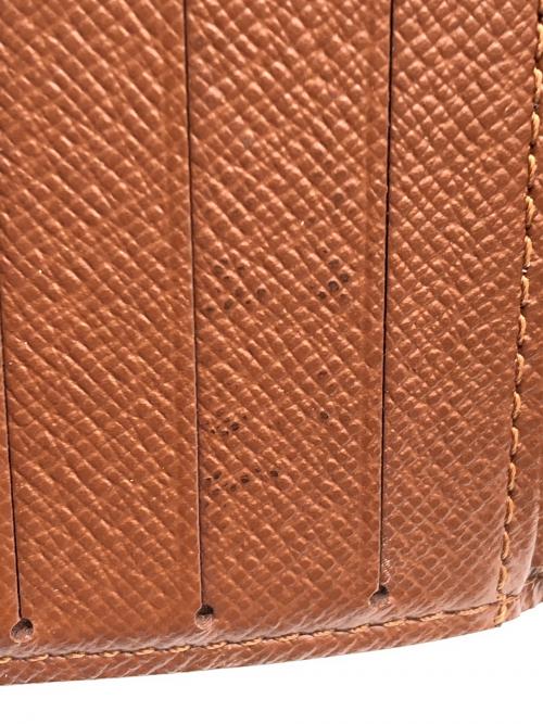 LOUIS VUITTON（ルイ ヴィトン）LOUIS VUITTON (ルイ ヴィトン) モノグラム　ポルトビエ 6 カルトクレディ ブラウンの古着・服飾アイテム