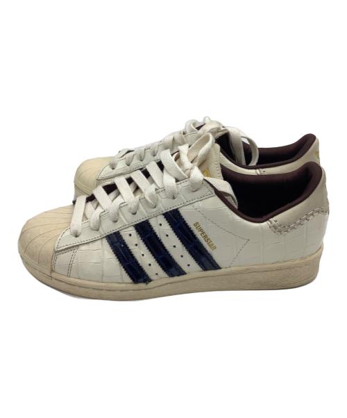 adidas（アディダス）adidas (アディダス) WALES BONNER (ウェールズボナー) WALES BONNER アイボリー×ネイビー サイズ:28.5cmの古着・服飾アイテム