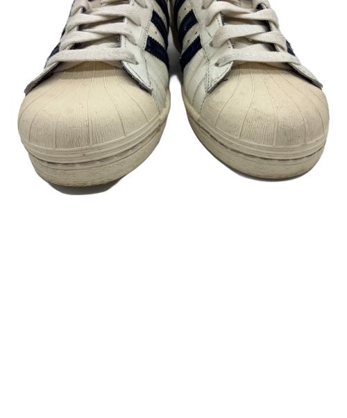 adidas（アディダス）adidas (アディダス) WALES BONNER (ウェールズボナー) WALES BONNER アイボリー×ネイビー サイズ:28.5cmの古着・服飾アイテム