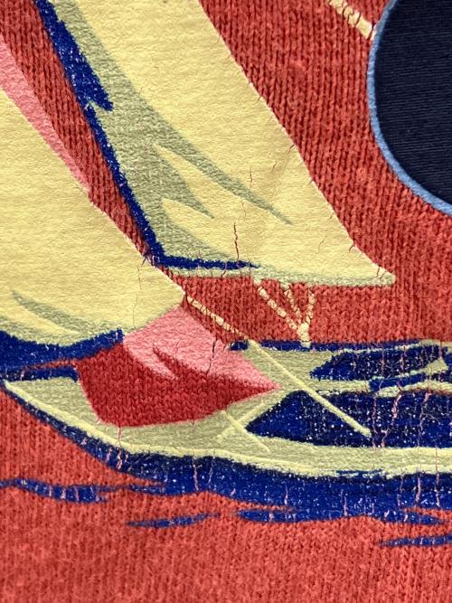 CHAPS RALPH LAUREN（チャップス ラルフローレン）CHAPS RALPH LAUREN (チャップス ラルフローレン) 90sプリントTシャツ レッド サイズ:Lの古着・服飾アイテム