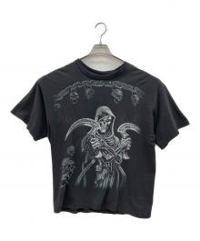 DELTA（デルタ）の古着「00sプリントTシャツ　PRO WEIGHT　2枚タグ」｜ブラック