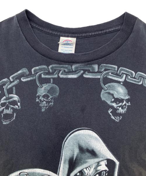 DELTA（デルタ）DELTA (デルタ) 00sプリントTシャツ　PRO WEIGHT　2枚タグ ブラック サイズ:XLの古着・服飾アイテム