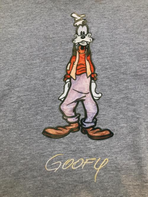 MICKEY（ミッキー）MICKEY (ミッキー) 90sキャラクターTシャツ　古着 グレー サイズ:L/XLの古着・服飾アイテム